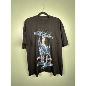 Beyoncé Renaissance Sexy Cowgirl Horse World‎ Tour Large Shirt NWOT